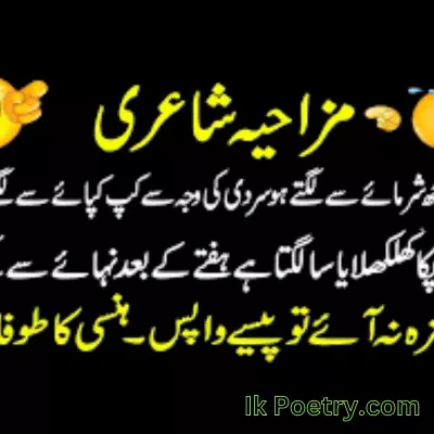 Funny poetry in Urdu